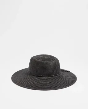 popular  Everyday Straw Hat - Black