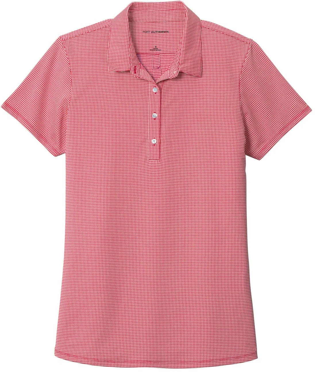 Port Authority Ladies Gingham Polo