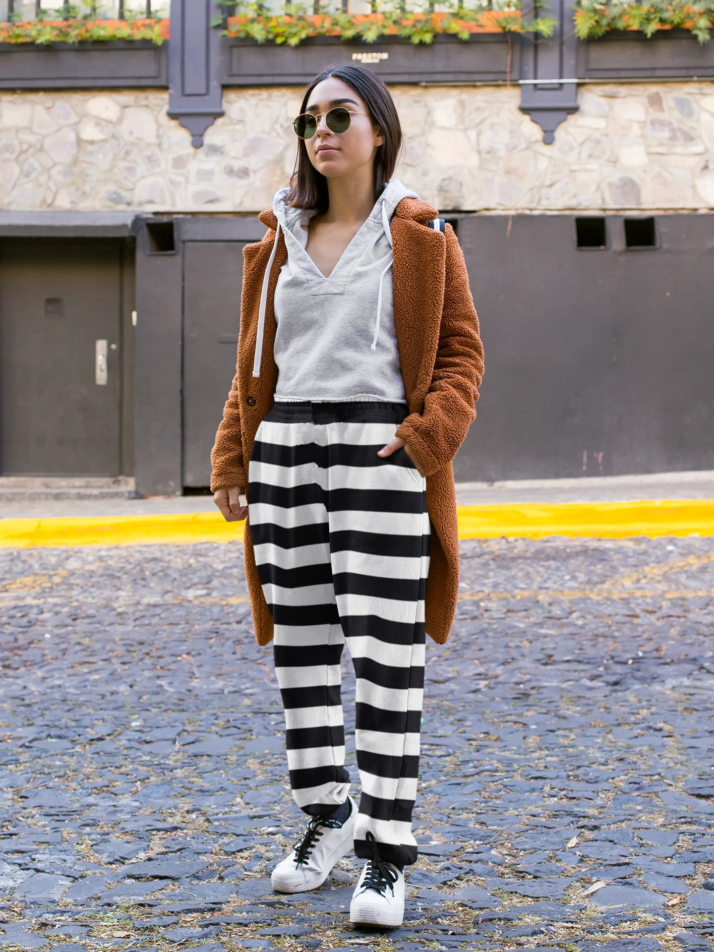 Prison Stripes Women's Slim Fit Joggers