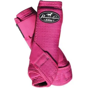 VenTECH Elite Sports Medicine Boots in Raspberry - Front Pair