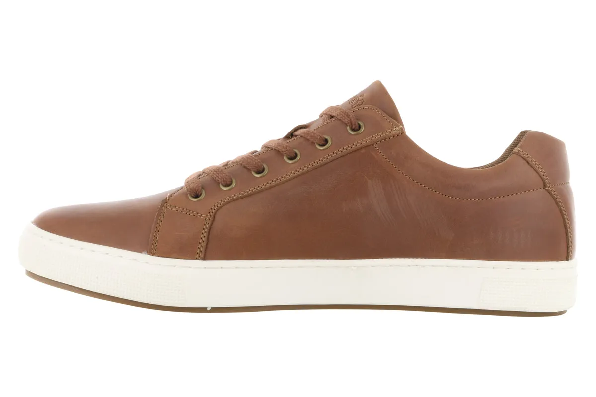 Propet Koda Leather Sneaker Tan: Top-Rated Men's Casual Shoe