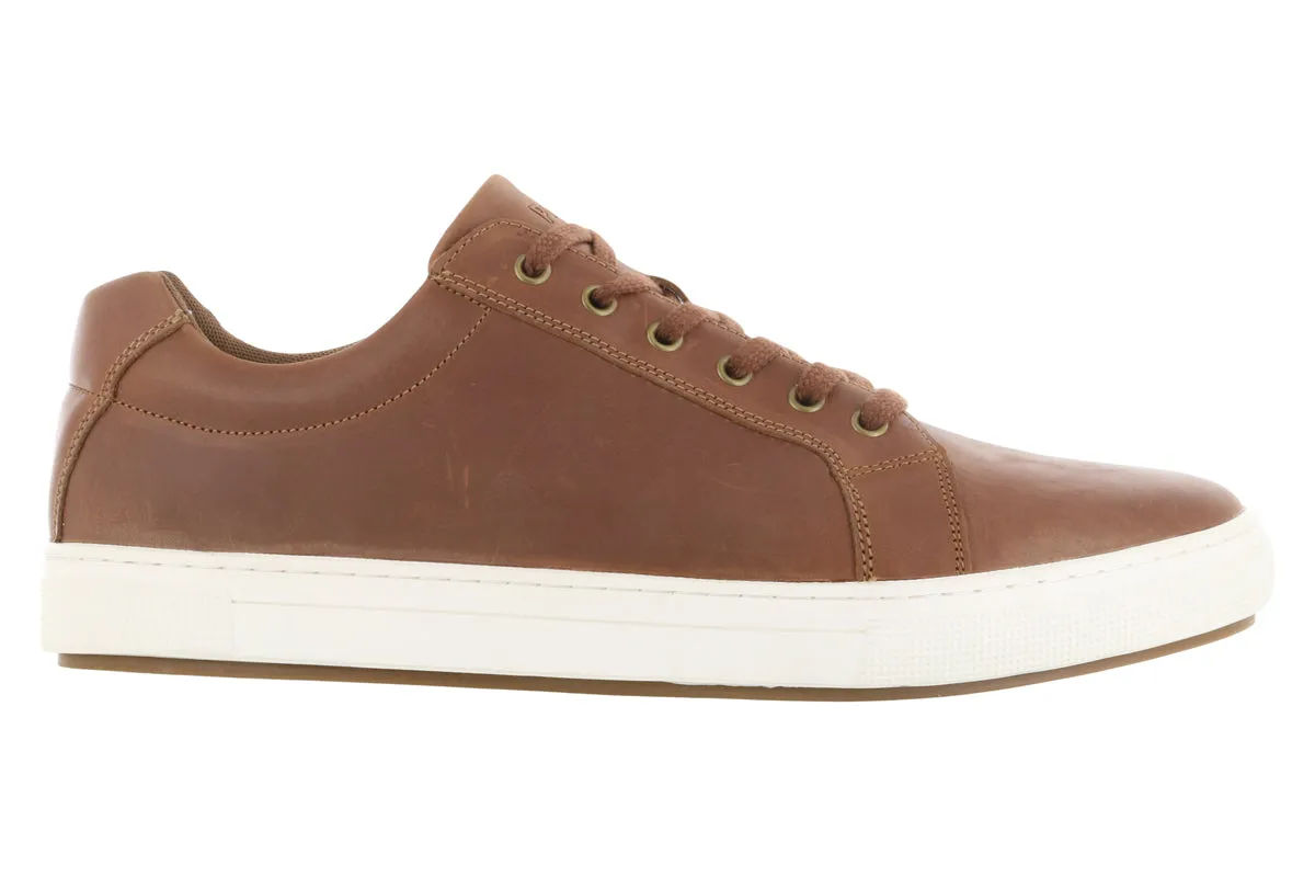 Propet Koda Leather Sneaker Tan: Top-Rated Men's Casual Shoe