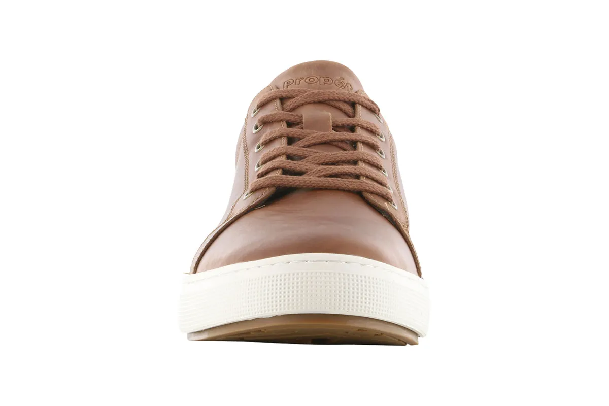 Propet Koda Leather Sneaker Tan: Top-Rated Men's Casual Shoe