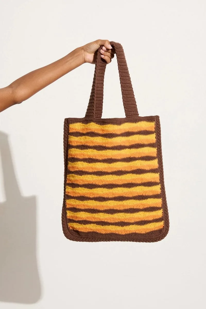 Pula Crochet Tote Bag Orange (Exclusive) - Final Sale