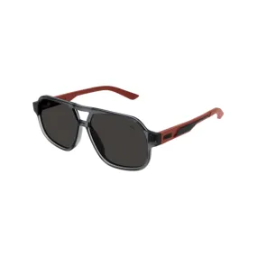 Puma Kid Sunglasses PJ0059S-003 Grey Red Smoke