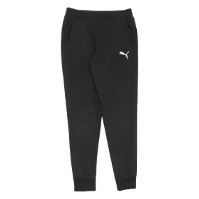 PUMA Mens Joggers Black Tapered L W30 L31