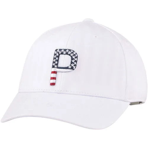 Classic Golf Hat with Pars & Stripes by Puma