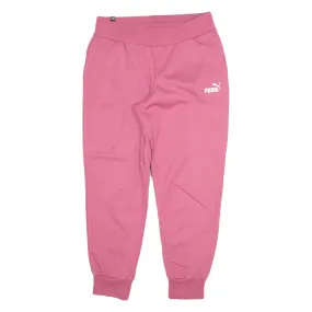 PUMA Womens Joggers Pink 90s Tapered M W34 L28