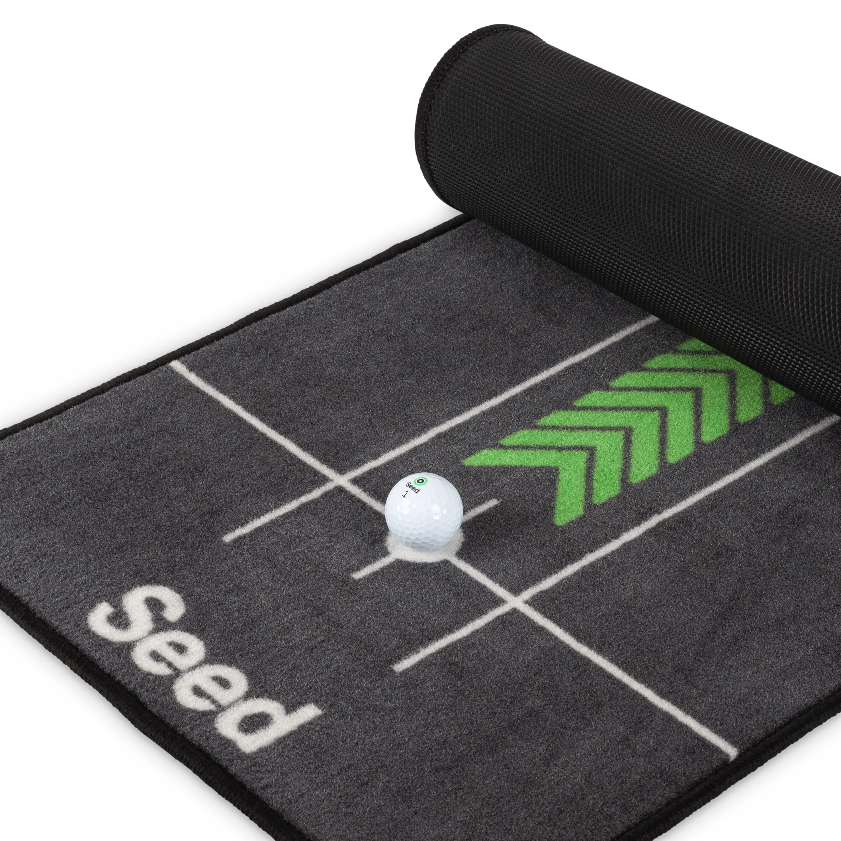 Complete Putting Trainer Bundle with Mat, Stroke Trainer, and Cup