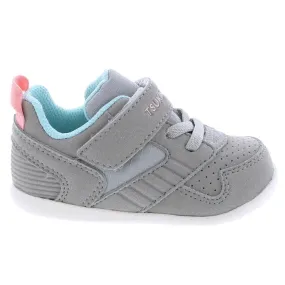 Grey/Pink Racer Baby Athletic Trainer