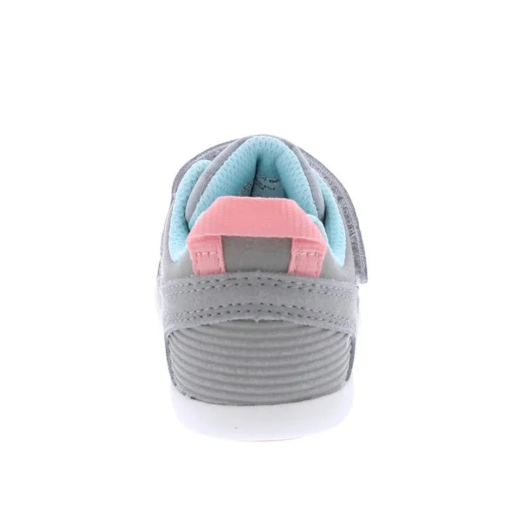 Grey/Pink Racer Baby Athletic Trainer