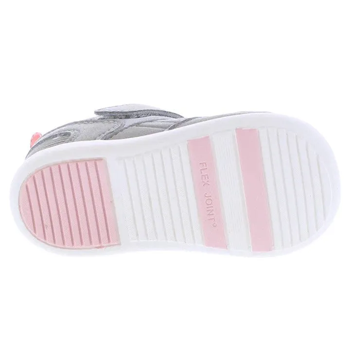 Grey/Pink Racer Baby Athletic Trainer