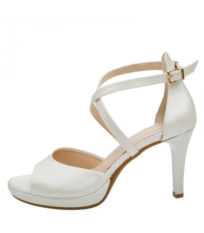 Ragazza Sandal WIth Heel- 0935 Perla White