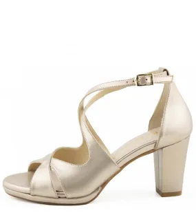 Ragazza Sandal WIth Heel- 0945 Gold