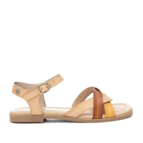 Sandali Donna Beige Flat - Refresh 171936