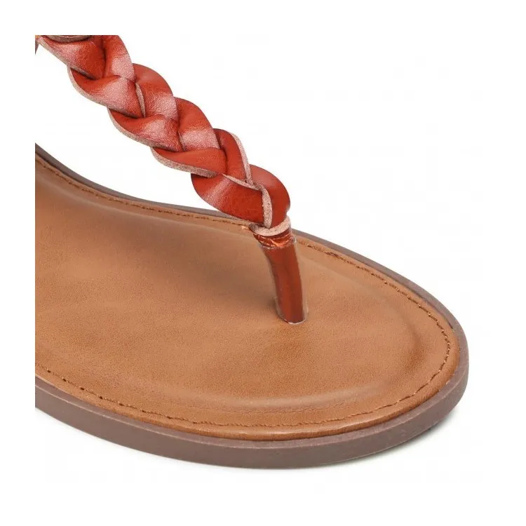 Refresh 79421 Brown Flat Flip-Flop Sandals Women