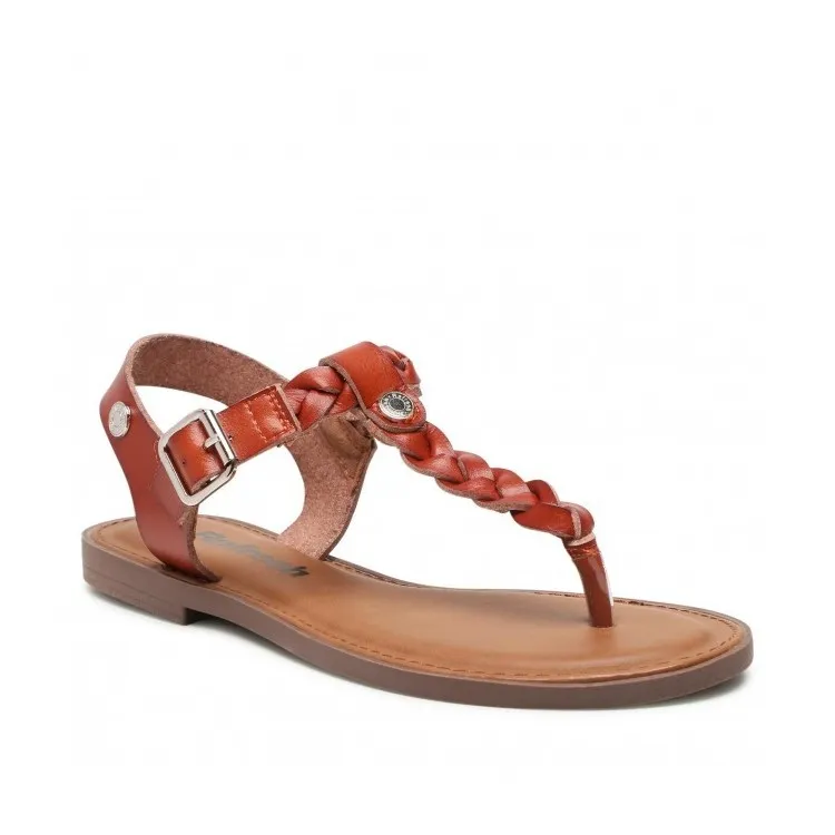 Refresh 79421 Brown Flat Flip-Flop Sandals Women