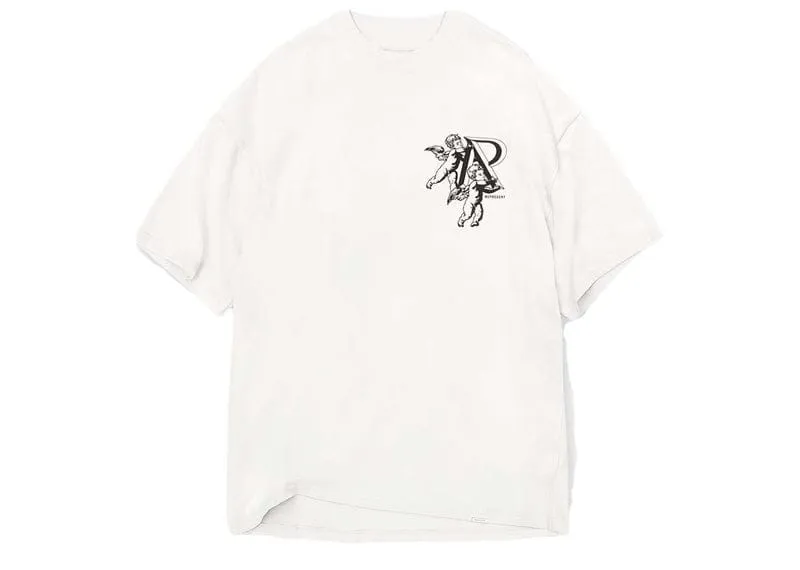 Represent Cherub Initial T-Shirt Shirt Flat White