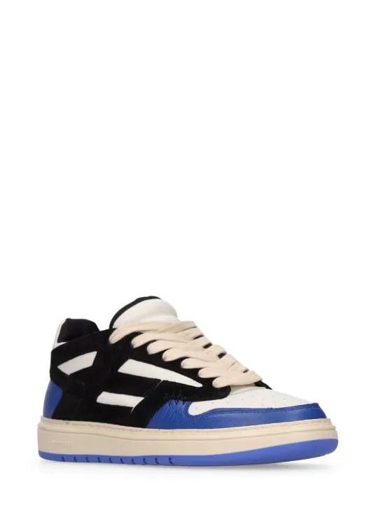 Represent   Reptor low leather sneakers 