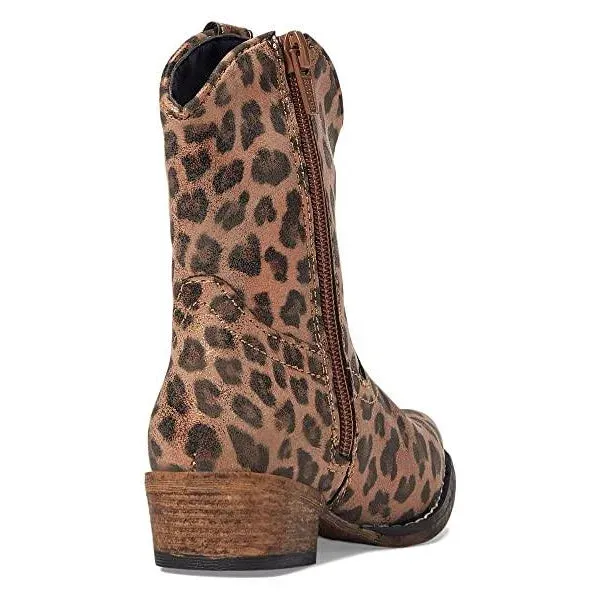 Riley Leopard Children's Boots