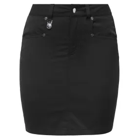 Rohnisch Chie black ladies golf skort