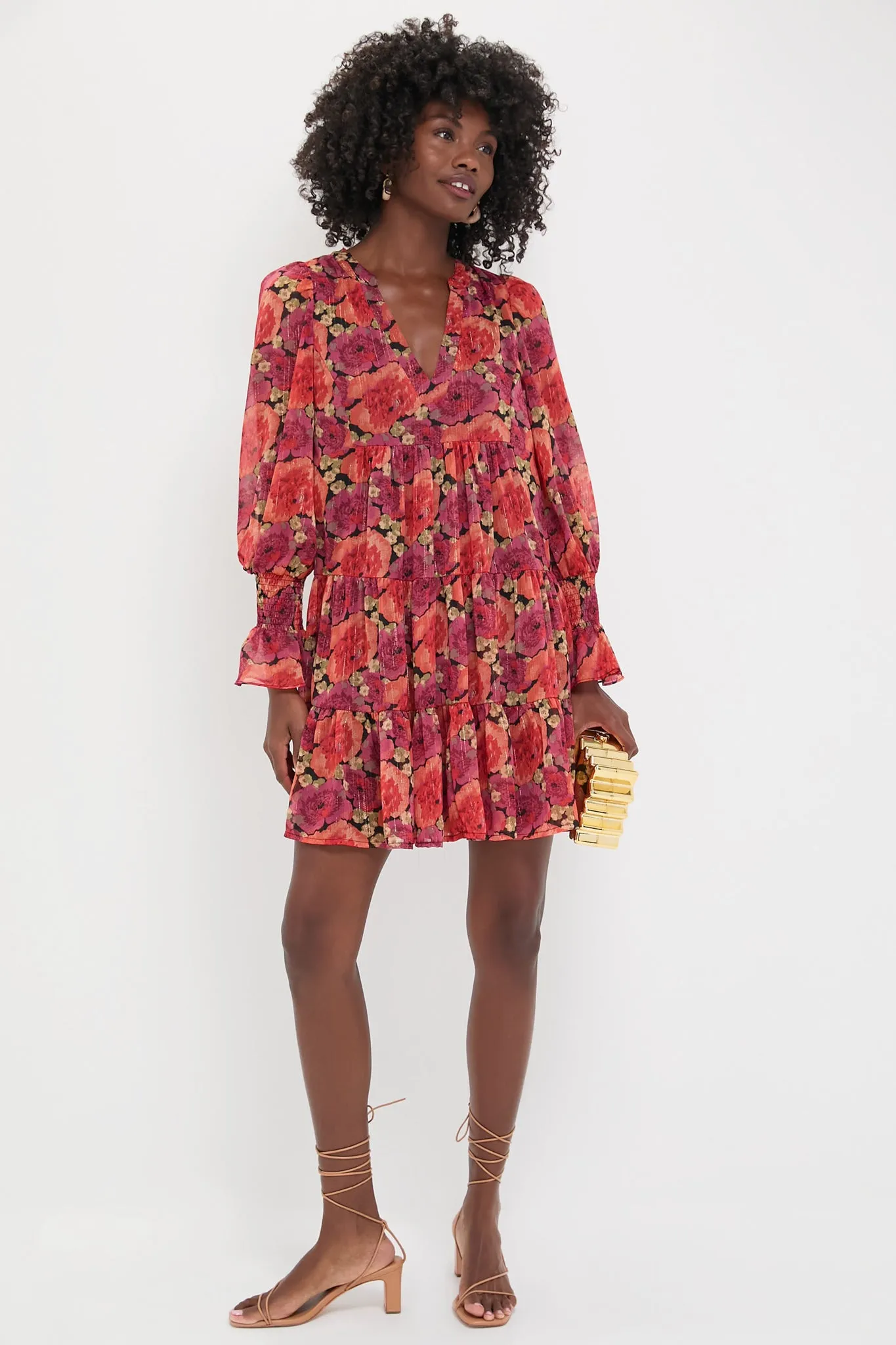 Rose Chiffon Kenzo Dress