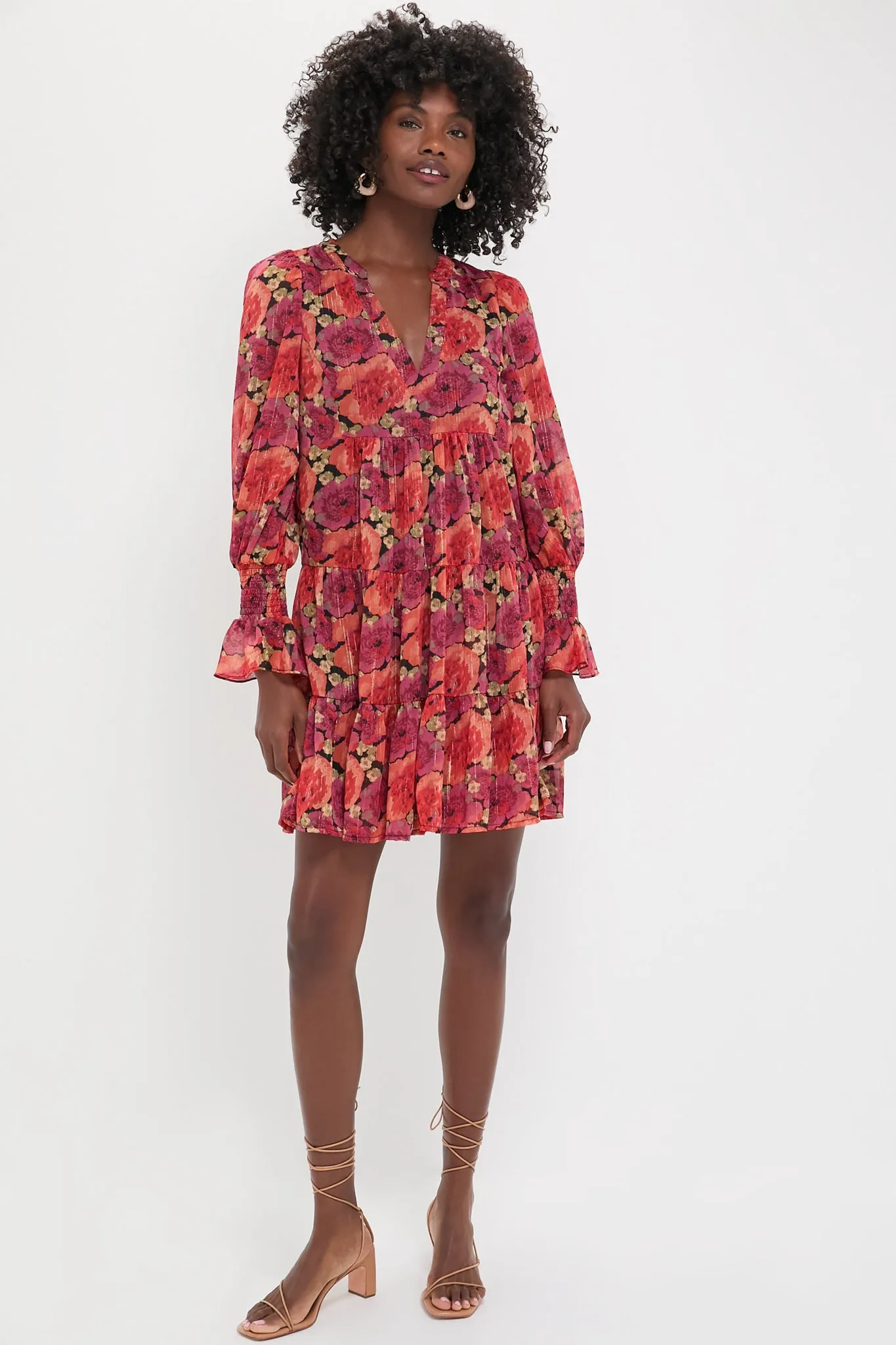 Rose Chiffon Kenzo Dress