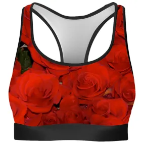 Rose Rave Bra