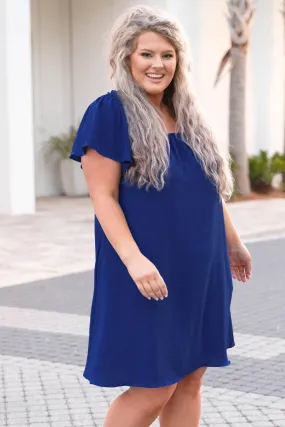 Royal Blue Sky Dress