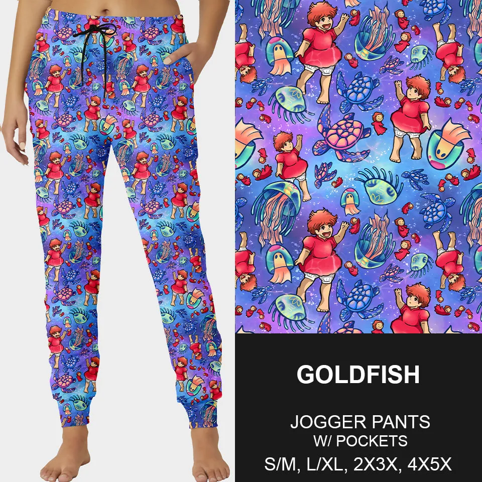 Ready-to-Ship Fish Print Sweatpants