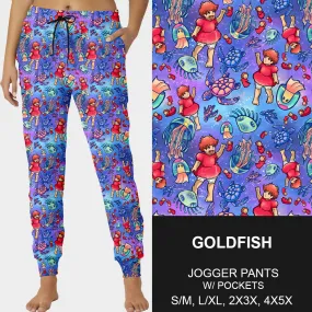 Ready-to-Ship Fish Print Sweatpants