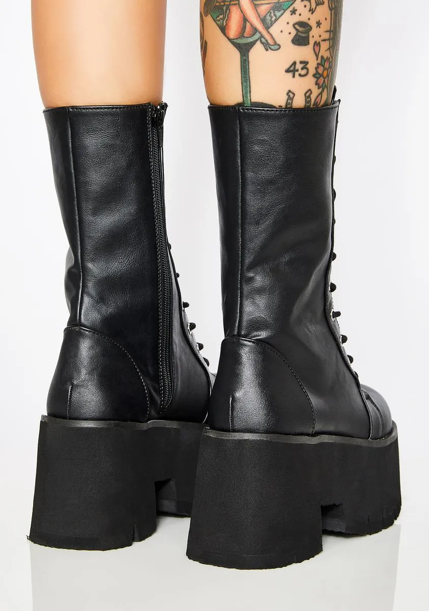 Sacred Ashes Platform Boots