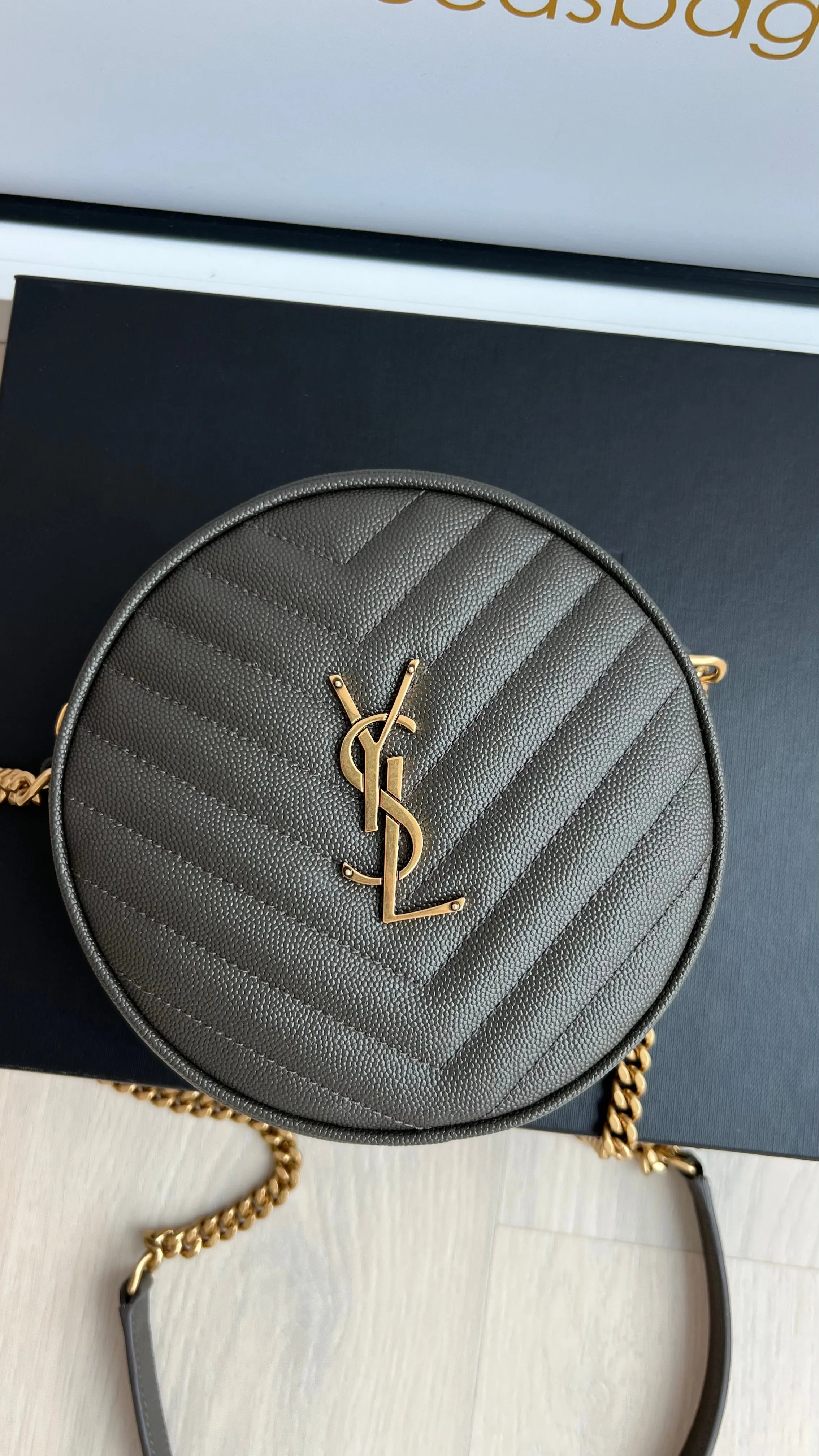 Saint Laurent Circular Camera Bag