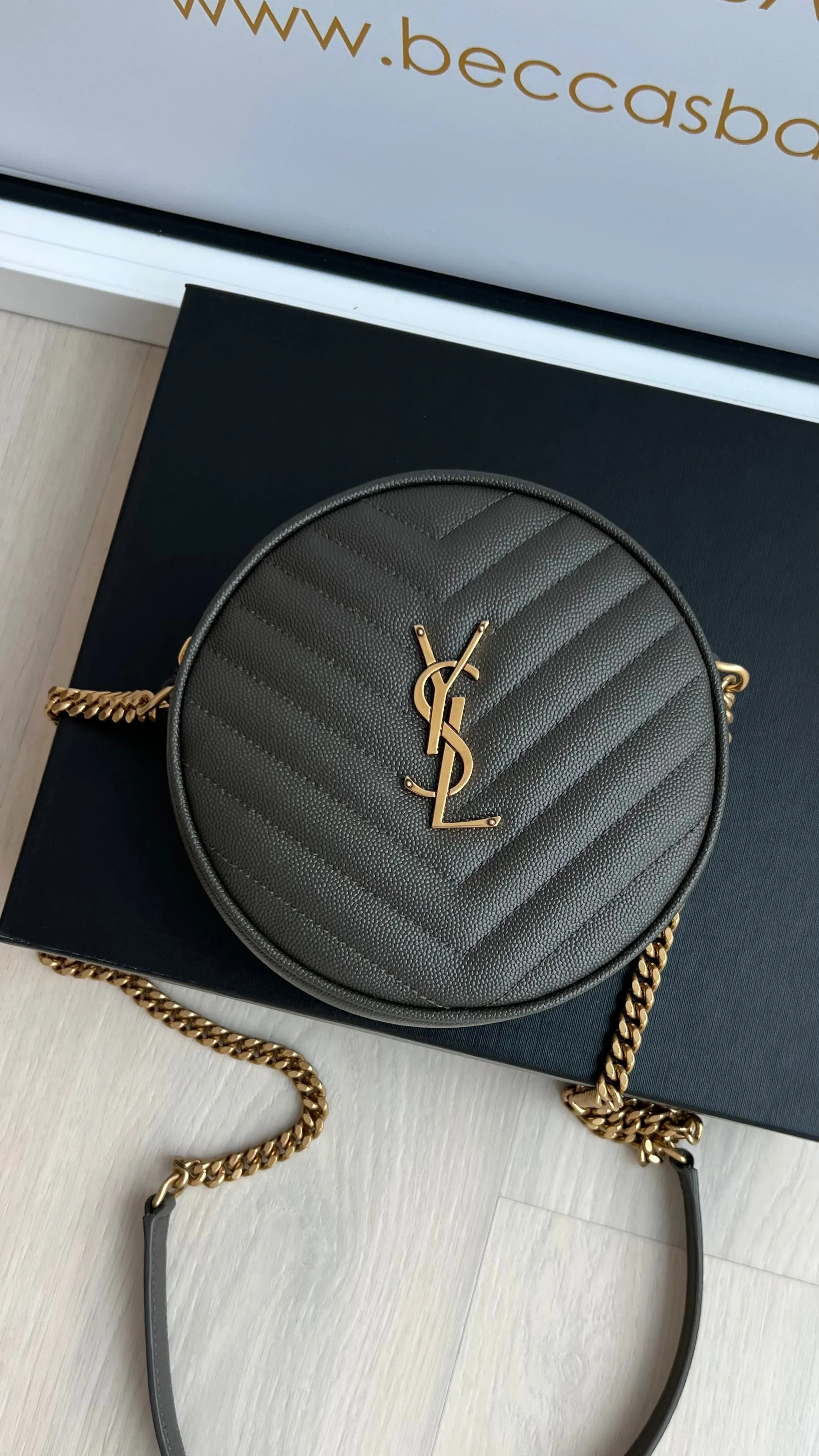 Saint Laurent Circular Camera Bag