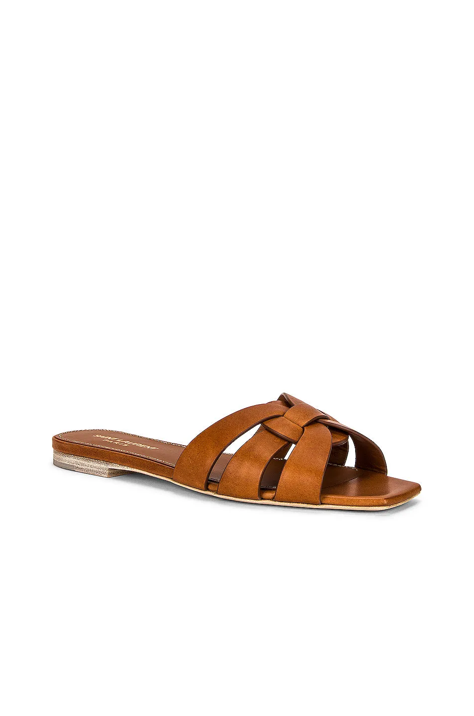 Saint Laurent Tribute Flat Sandal