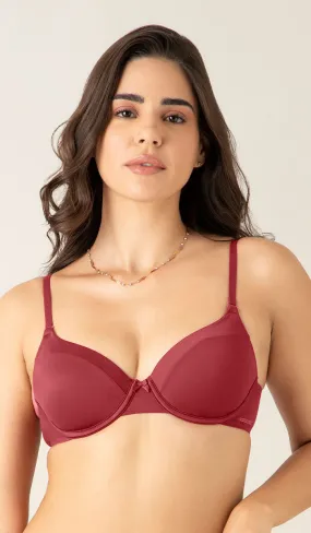 Satin Edge Wired Bra