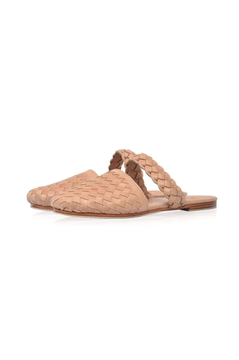 Vintage Beige Sea Escape Slide Sandals