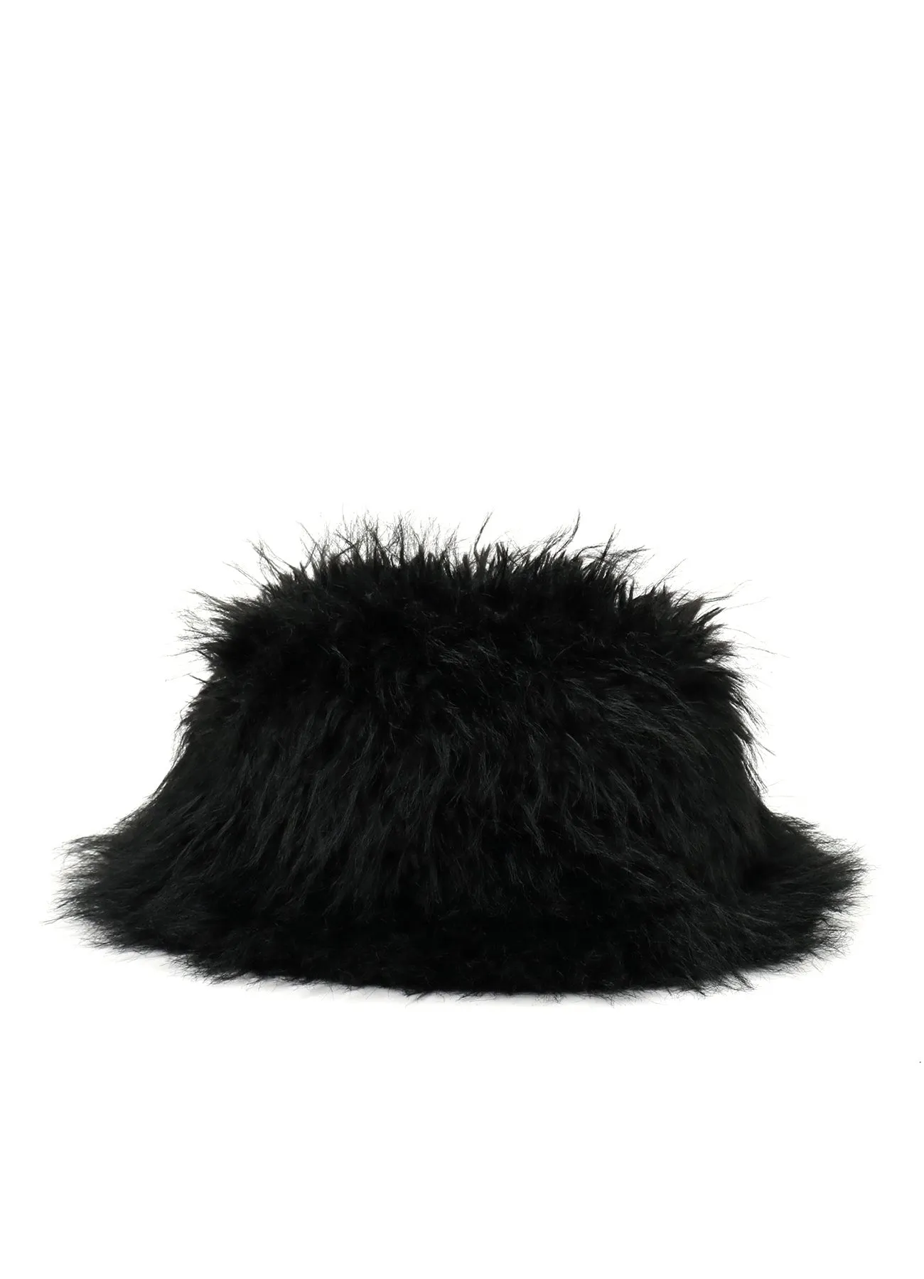 SHAGGY FUR BUCKET HAT