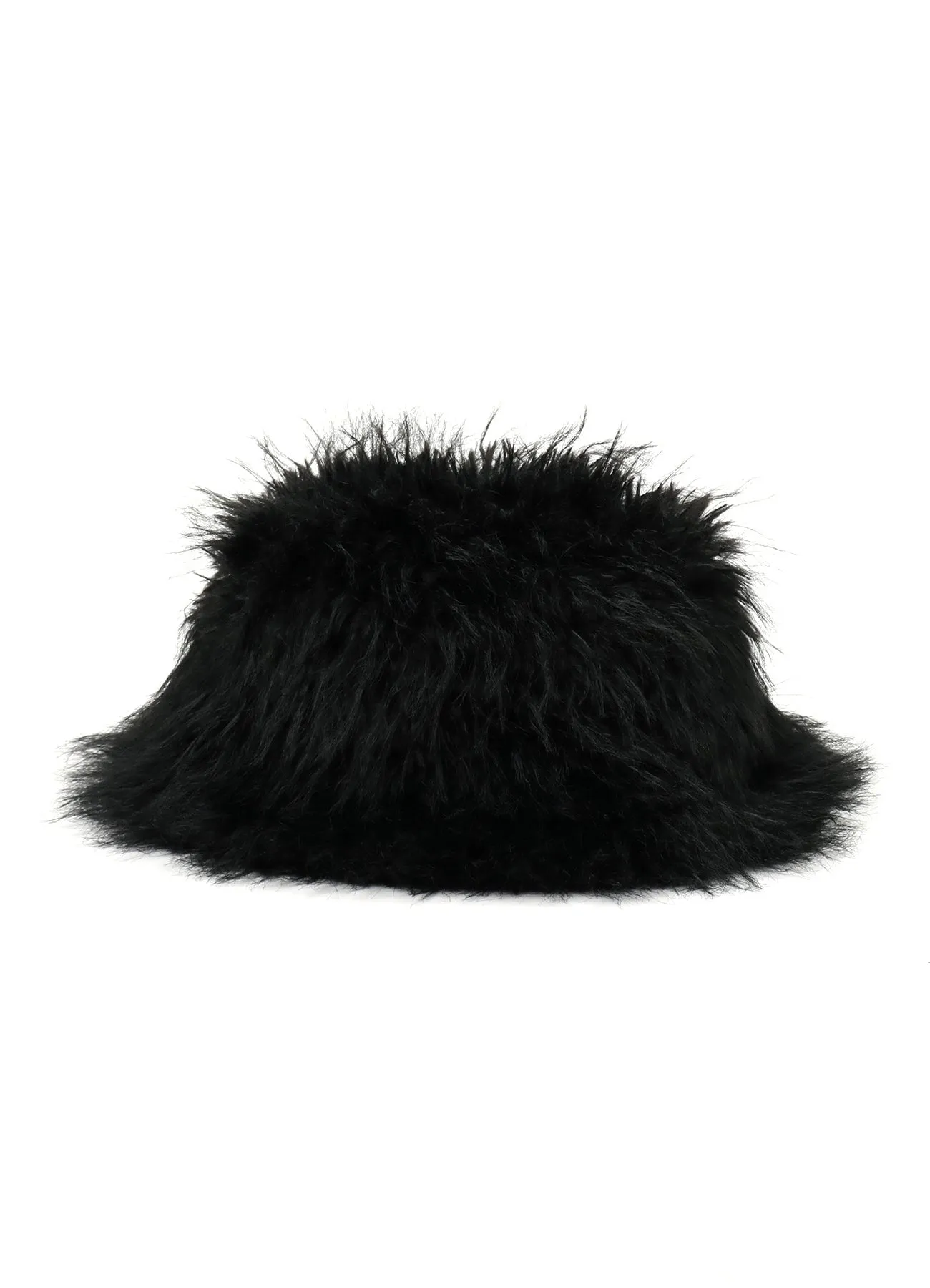 SHAGGY FUR BUCKET HAT