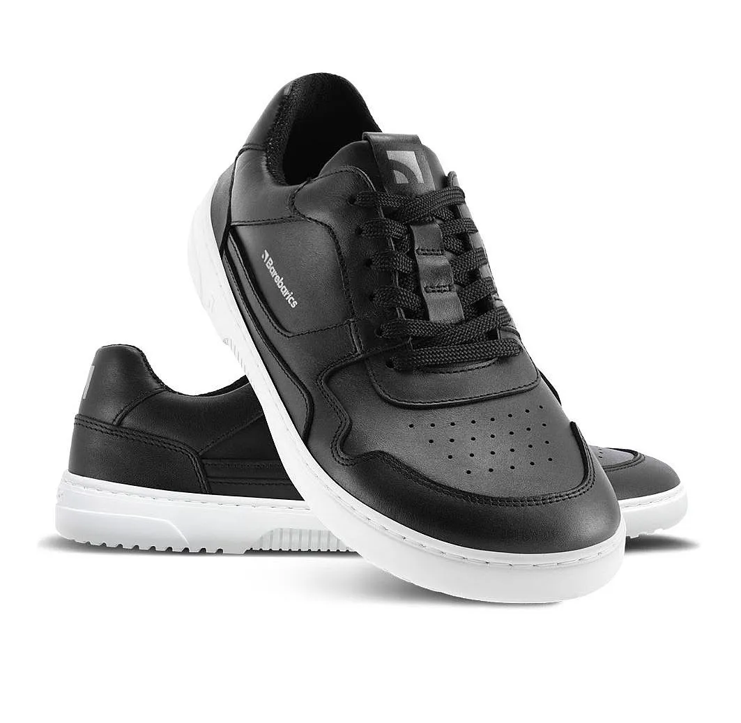 shoes Barebarics Zing - Black & White/Leather