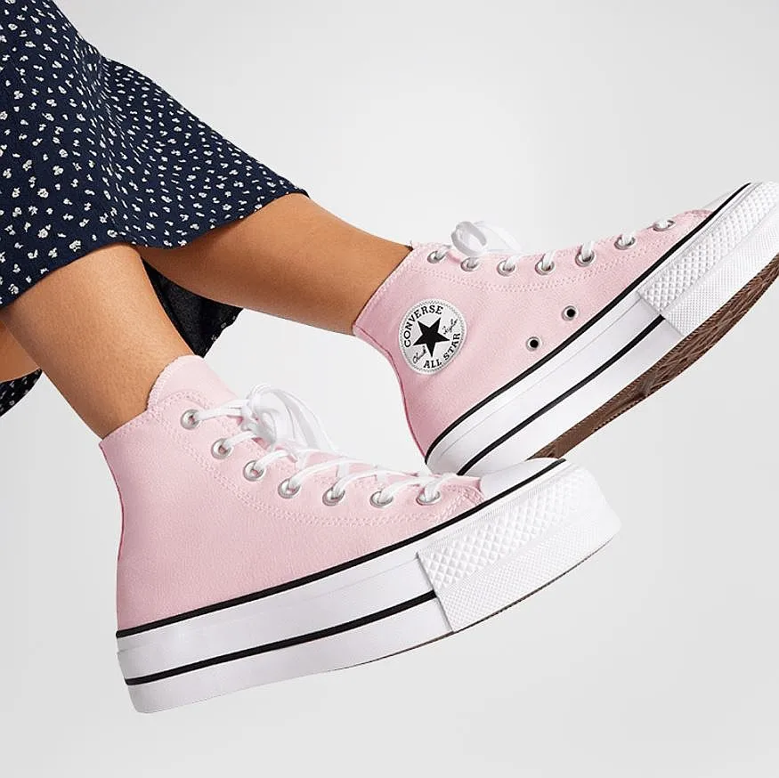 shoes Converse Chuck Taylor All Star Lift Platform Hi - A06507/Donut Glaze/White/Black - women´s