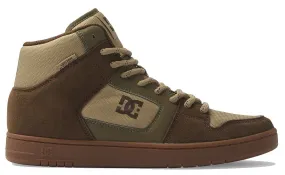 shoes DC Manteca 4 Hi WR - DML/Dk Choc/Military - men´s