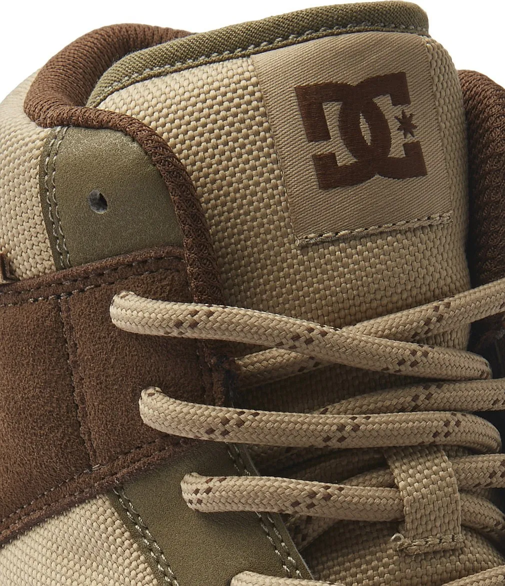 shoes DC Manteca 4 Hi WR - DML/Dk Choc/Military - men´s