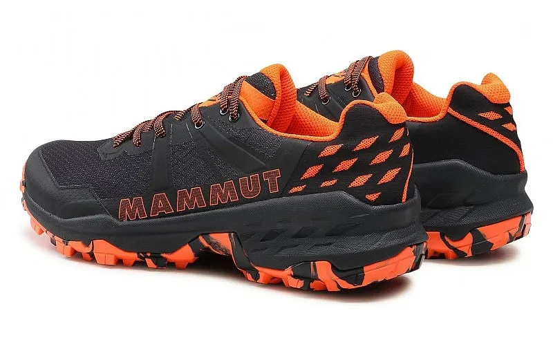 shoes Mammut Sertig II Low - Black/Vibrant Orange - men´s