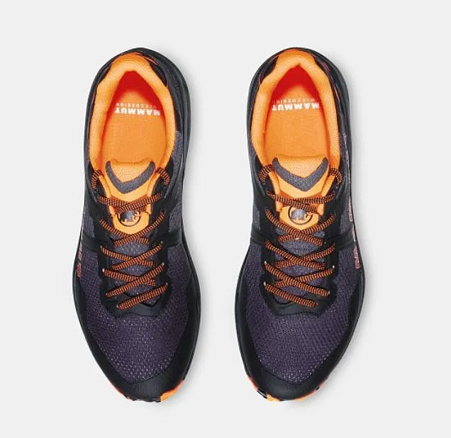 shoes Mammut Sertig II Low - Black/Vibrant Orange - men´s