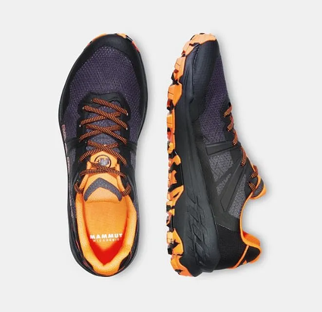 shoes Mammut Sertig II Low - Black/Vibrant Orange - men´s