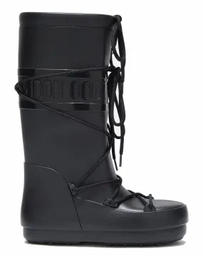 shoes Tecnica Moon Boot Rain Boots High - Black - women´s