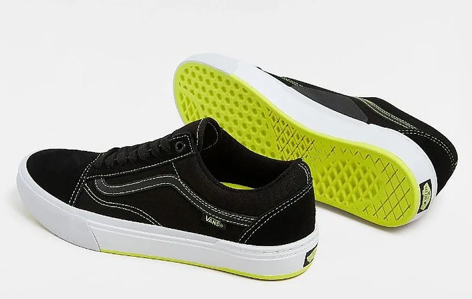 shoes Vans BMX Old Skool - Black/Neon Yellow