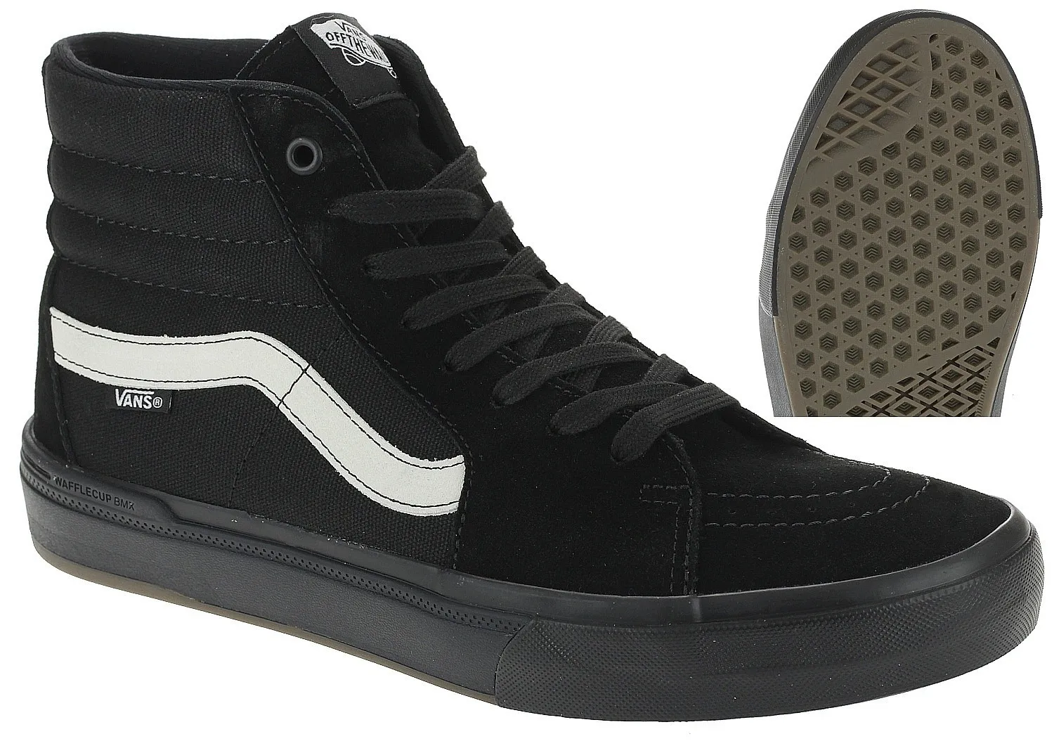 shoes Vans BMX Sk8-Hi - Black/Black - men´s