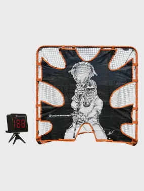 Shot Training COMBO - LaxRadar & Hi-Impact Shot Trainer by CrankShooter GOAL/NET NOT INCLUDED - FREE SHIPPING